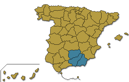 Mapa coloreado segn los resultados de la candidatura comparados con los resultados de 2008